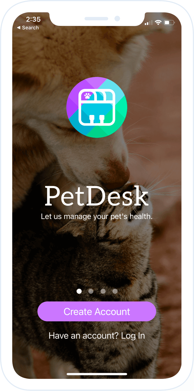 PetDesk app